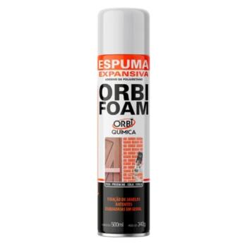 ESPUMA PU EXPANSIVA 500ML 320G ORBI