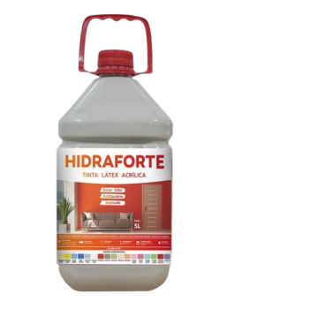TINTA LATEX BRANCO GELO 5L HIDRAFORTE.