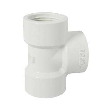 TE DE 3/4 BRANCO ROSCA PLASTILIT