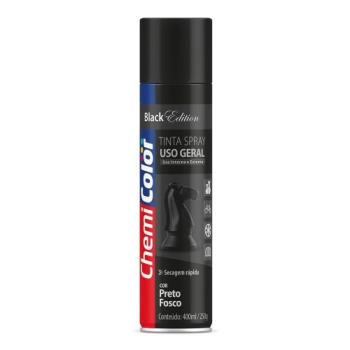 SPRAY ALTA TEMP CHEMICOLOR PRETO FOSCO 350ML