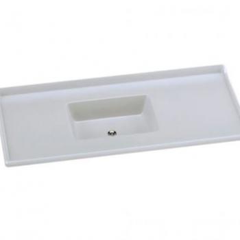 PIA DE 1,60X0,50CM BRANCA FIBRATEX.