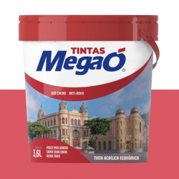 TINTA ACRILICA ECONOMICA MELANCIA 3L MEGAO