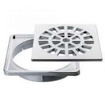 TAMPA DE RALO CROMADA HERC