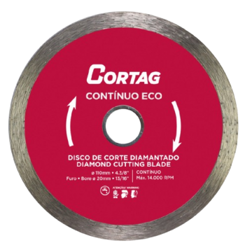 DISCO DIAMANTADO CONTINUO ECO CORTAG