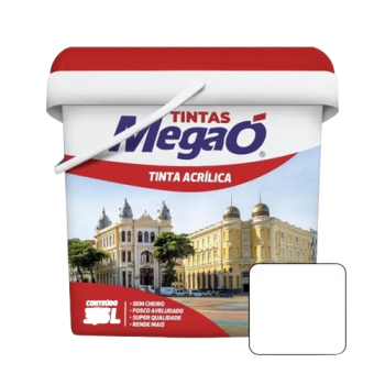 TINTA ACRILICA ECONOMICA BRANCO NEVE MEGAÓ 3L