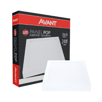 PAINEL AVANT LED 24W REDONDO EMBUTIR.