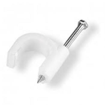 FIXA CABO COAXIAL CHATA 5MM C/100