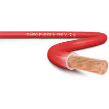 FIO CABO FLEX SIL 4MM VERMELHO 1MT