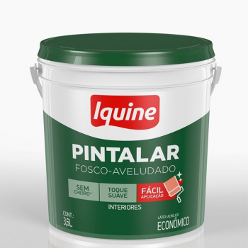 TINTA ACRILICA PINTALAR 3,6L TAQUARITINGA IQUINE