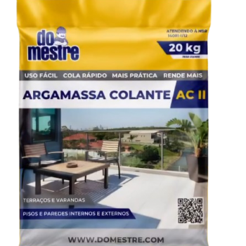 ARGAMASSA AC2 20KG MESTRE.