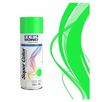SPRAY FLUORESCENTE VERDE 350ML TEK BOND