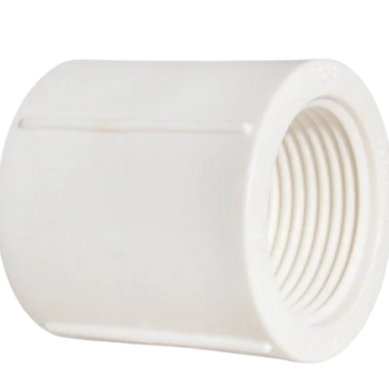 LUVA DE ROSCA 1.1/4 BRANCA KRONA