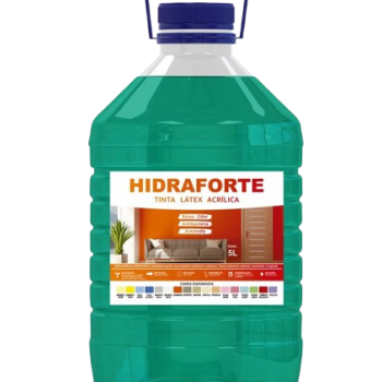 TINTA LATEX MENTA 5L HIDRAFORTE.