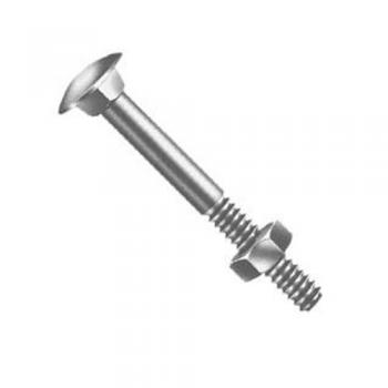 PARAFUSO FRANCES 1/4X2.1/2 C/PORCA NC Z