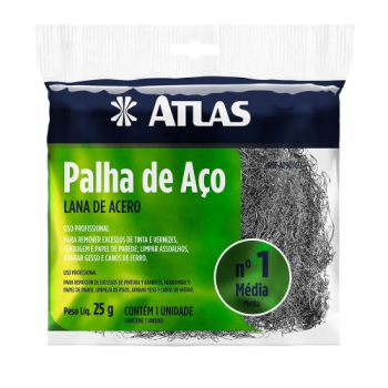 PALHA DE AÇO 1 ATLAS