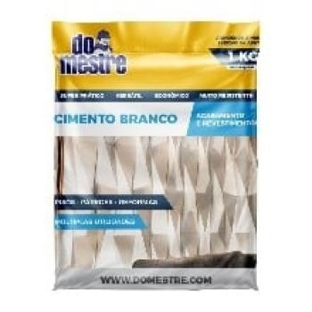 CIMENTO BRANCO 1KG DO MESTRE