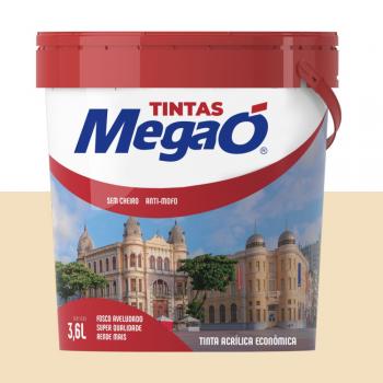 TINTA ACRILICA ECONOMICA PALHA MEGAÓ 3L
