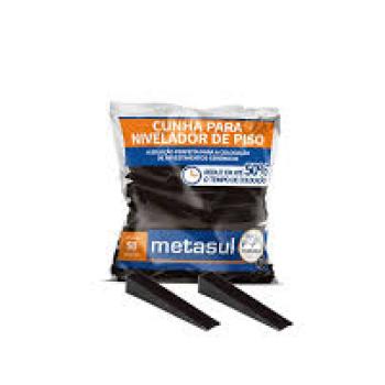 CUNHA METASUL P/NIVELADOR PISO 24X32 PEQUENO C/50 UN