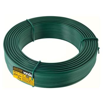 ARAME GALV REVEST C/PVC BWG18 VERDE VONDER