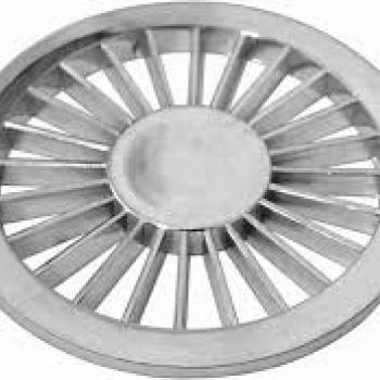 GRELHA REDONDA PRA RALO 100MM LUCONI