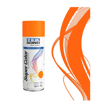 SPRAY FLUORESCENTE LARANJA 350ML TEK BOND