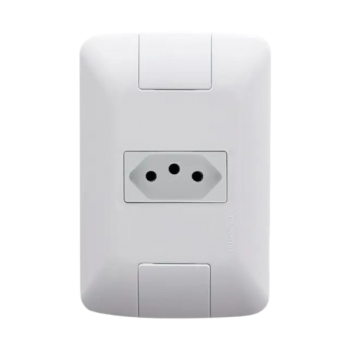 1.TOMADA 10A 2P+T ARIA TRAMONTINA.