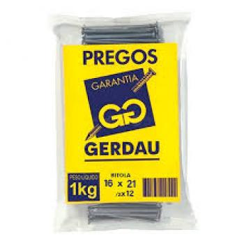 PREGO C/CAB 2X12 (16X21) 1KG GERDAU