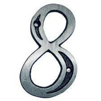 NUMERO RESIDENCIAL ALUM N8 BETEL.