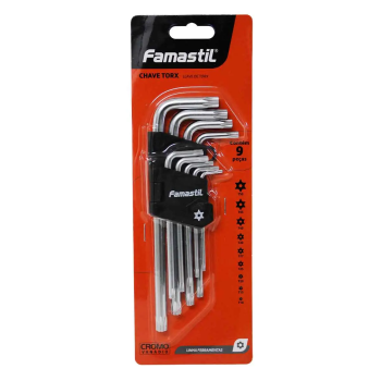 JG 9PÇS CHAVE TORX FAMASTIL