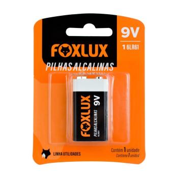 BATERIA ALCALINA 9V FOXLUX