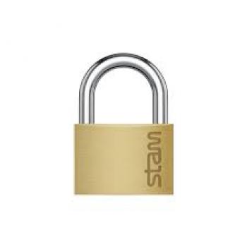 CADEADO LATÃO MACIÇO 20MM STAM