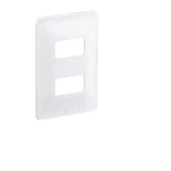 PLACA 2 POSTOS SEP. 4X2 ZEFFIA PIAL LEGRAND.