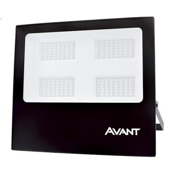 REFLETOR AVANT LED SLIM 200W ALUMINIO PRETO