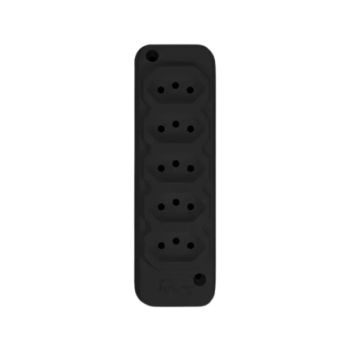 TOMADA BARRA TECHNA 5 TOM.PT 2P+T 10A