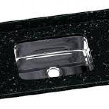 PIA MARMORE SINTETICA CUBA INOX 1,80X0,55 PRETA