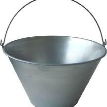 BALDE P/CONST.METAL GALV. 10L TIDAO