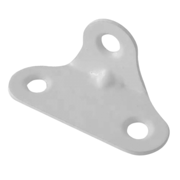 CANTONEIRA 3 FUROS UNIVERSAL BRANCO CRIATIVA