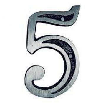 NUMERO RESIDENCIAL ALUM N5 BETEL.