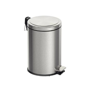 LIXEIRA INOX 12L C/ PEDAL RAYCO
