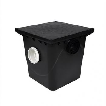 CAIXA GORDURA 42L PT 40X41X41CM METASUL