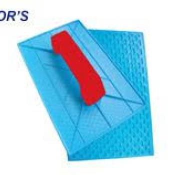 DESEMPENADEIRA PLAST. CORRUG AZ 14X26 SENIORS *