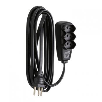 EXTENSÃO PP 5MT PT 10A SORT DANEVA