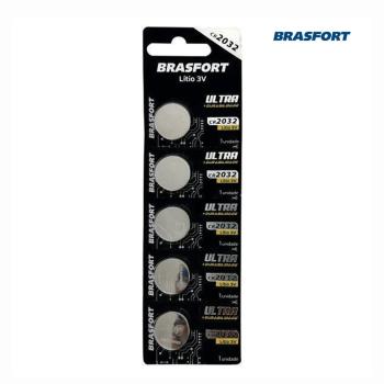 PILHA BRASFORT BATERIA LITIO 3V