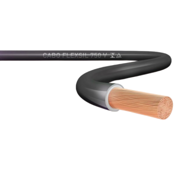 FIO CABO 6MM NORDESTE PRETO 1MT