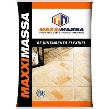 REJUNTE FLEX MARROM MAXXIMASSA 1KG