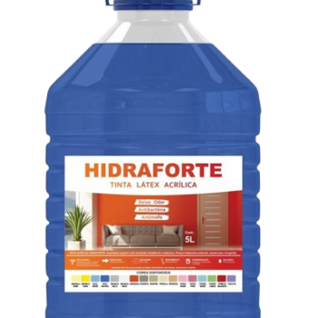 TINTA LATEX AZUL SAFIRA 5L HIDRAFORTE.