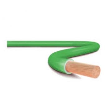 FIO CABO FLEX 4MM VERDE COBRECON 1MT