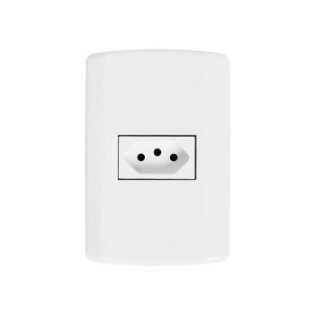 1.TOMADA 20A 2P+T PLUZI MODULAR PLUZIE.