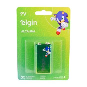BATERIA ALCALINA 9V ELGIN