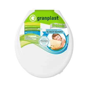 ASSENTO SANIT BRANCO ALMOFADADO GRANPLAST